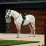 WeatherBeeta Suede Elite Air-Tec Dressage Saddle Pad In White