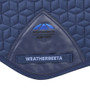 Navy WeatherBeeta Suede Elite Air-Tec Jump Shaped Saddle Pad