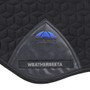 WeatherBeeta Suede Elite Air-Tec Jump Shaped Saddle Pad In Black