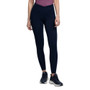 LeMieux Ladies Simone Cross Over Half Seat Pull On Riding Leggings in Navy - Lifestyle Front