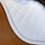 LeMieux Brilliance Close Contact Saddle Pad - White