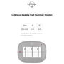 LeMieux Saddle Pad Number Size Guide