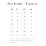 LeMieux Trainers Size Guide