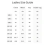 LeMieux Ladies Size Guide