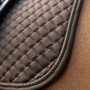 LeMieux Brilliance Dressage Saddle Pad - Espresso Pattern Close Up