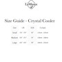 LeMieux Crystal Cooler Rug Size Guide