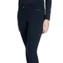 LeMieux Ladies Imogen Knee Grip Breeches in Navy - Front Detail