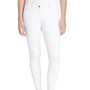 LeMieux Ladies Imogen Knee Grip Breeches in White - Front