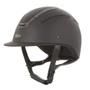 Evoke Elara Classic Peak Riding Helmet - Black/Viper/Steel Crystal