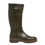 Aigle Ladies Parcours 3.0 Endurance Slim Wellies in Vert Olive - Side