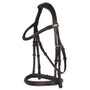 LeMieux Arika Cavesson Bridle in Brown/Silver
