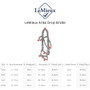 LeMieux Arika Drop Bridle - Size Guide