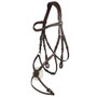 LeMieux Arika Grackle Bridle in Havana/Silver