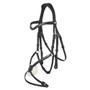 LeMieux Arika Grackle Bridle in Black/Silver