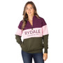 Rydale Ladies Byland Sweatshirt - Olive/Sorbet/Berry
