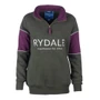 Rydale Ladies Byland Sweatshirt - Olive/Berry