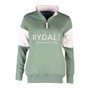 Rydale Ladies Byland Sweatshirt - Thyme/Pale Pink