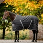 Horseware Rambo Stable Rug 400g - Black/Thunderstorm Grey/Silver