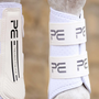 Premier Equine Air Velox Single Locking Brushing Boots - White