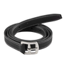 Premier Equine European Aniline Stirrup Leathers - Black
