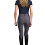 Premier Equine Ladies Filetto Gel Full Seat Riding Breeches - Antracite
