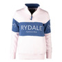 Rydale Ladies Byland Snaffle Sweatshirt - Pale Pink/Mid Blue/Pale Pink