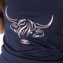 Rydale Ladies Byland Cow Vest Top - Cow Embroidery