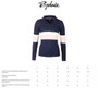 Rydale Ladies Bramham Striped Quarter Zip Jumper - Size Guide