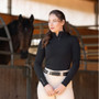 Covalliero Ladies Active Shirt in Black - Lifestyle