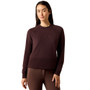 Ariat Ladies Martine Sweatshirt - Chocolat Plum
