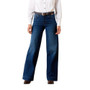 Ariat Ladies High Rise Vilma Ultrastretch Wide Leg Jeans - Front