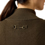 Ariat Ladies Foxleigh Half Zip Sweater - Back Bit Detail