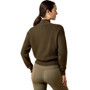 Ariat Ladies Foxleigh Half Zip Sweater - Back