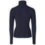 Covalliero Ladies Active Turtleneck Shirt in Dark Navy - Back