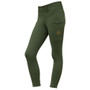 Covalliero Kids Riding Tights in Forest Green - Back