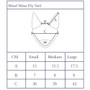 Woof Wear Classic Fly Veil - Size Guide