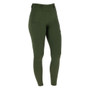 Covalliero Ladies Riding Tights in Forest Green - Front