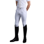 Premier Equine Mens Verismo Gel Knee Riding Breeches - White