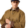 Ariat Mens Retro Canvas Shirt Jacket - Front