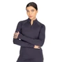 Aubrion React Ladies Winter Long Sleeve Base Layer - Charcoal