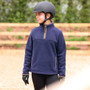 Aubrion Young Rider Core Half Zip Fleece - Navy