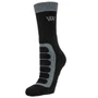 Woof Wear Bamboo Tech Short Riding Socks - Black/Grey