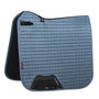 LeMieux Suede Dressage Saddle Pad in Ice Blue