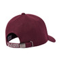 Back of the Tommy Hilfiger Ladies Royce Crest Cap - Deep  Burgundy