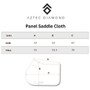 Aztec Diamond Panel Saddle Cloth - Size Guide