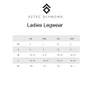 Aztec Diamond Ladies Full Seat Riding Leggings - Size Guide