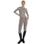 Aztec Diamond Ladies Sporting Goods Knee Grip Riding Leggings - Stone Full Outfit