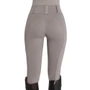 Aztec Diamond Ladies Sporting Goods Knee Grip Riding Leggings - Stone Back View