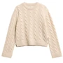 Barbour Ladies Joan Knitted Jumper in Birch - Front