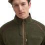 Barbour Mens Langdale Fleece Jacket in Forest